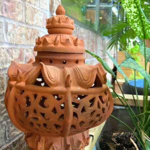 Oriental Ceramic lantern at Elmspa