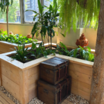 Plants in the Waiting Area at Elmspa