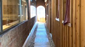 Saunas, steam rooms and change rooms at Elmspa